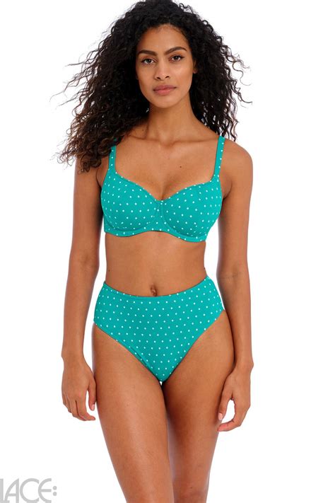 Freya Swim Jewel Cove Bikini Full Brief Marine Lace Lingerie