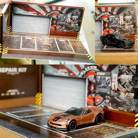 Jual Garasi Mobil Hot Wheels Atau Diorama Bentuk Garasi Mobil Ukuran Sangat Cocok Untuk Di