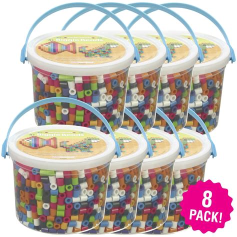 Multipack Of 8 Perler Biggie Beads 1200pkg Assorted Colors Michaels