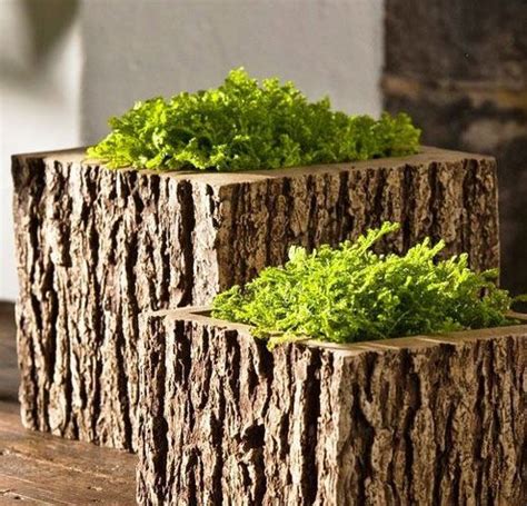 Цветочные горшки из печатного бетона | Diy wooden planters, Wooden ...