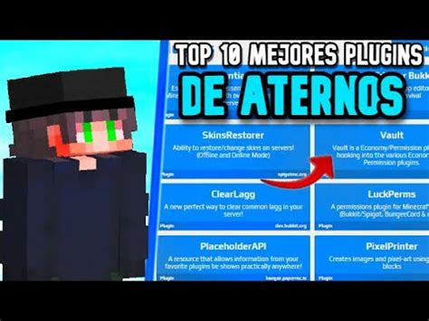 Los Mejores Plugins Para Tu Servidor De Aternos Youtube