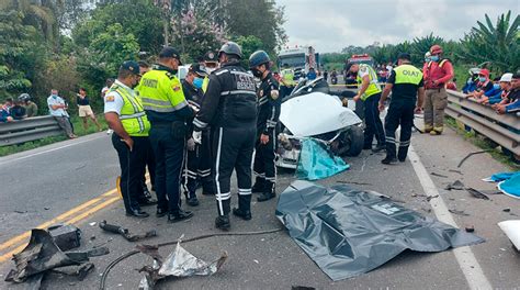 Cuatro muertos en siniestro de tránsito en Los Ríos El Comercio