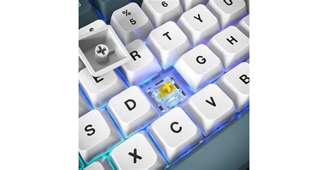 Buy Montech Mk Fr Rgb Hot Swap Mech Keyboard Gateron G Pro Red Mk Fr Pc Case Gear Australia