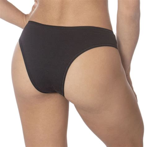 Kit 2 calcinhas modelo tanga em algodão Linha Gloss Econfort na Bra Lingerie