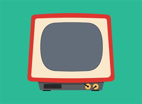 Tv Illustration Psd Vector Uidownload