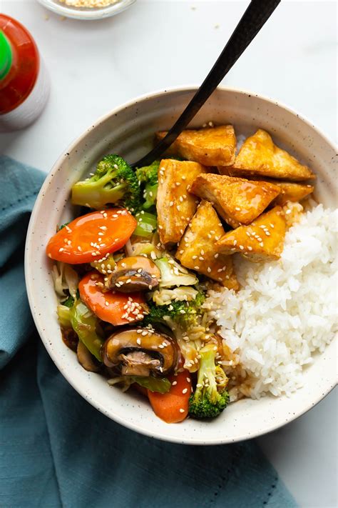 Teriyaki de verduras con tofu | HazteVeg.com