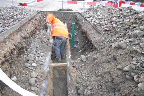 Werkleitungen Gerolfingen Berger Bau