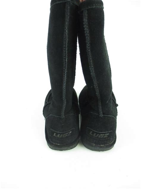 Lugz Wears 001 Shearling Lined Winter Ankle Boots War Gem