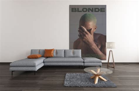 Frank Ocean Album Poster Blonde Album Poster Sold By Emigre Systematic SKU