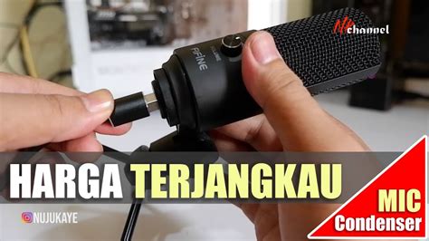 Mic Condenser Murah Berkualitas Fifine K B Youtube