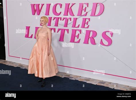 Jessie Buckley Wicked Little Letters Hi Res Stock Photography And