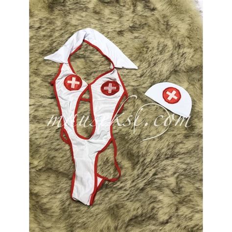 Jual Sasha Sexy Nurse Costume Lingerie Cosplay Kostum Perawat Suster Seksi Shopee Indonesia
