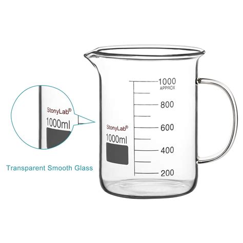 stonylab Glass Beaker with Handle, Borosilicate India | Ubuy