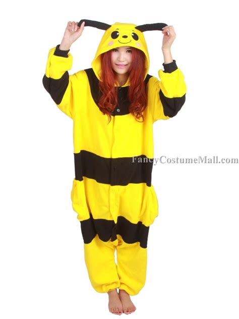 Bee Onesie Kigurumi Pajama Fancy Costume Mall