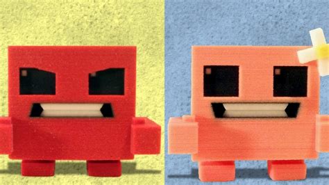 The First Four Super Meat Boy Figurines Have Arrived