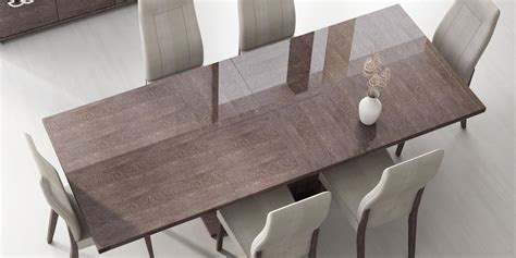 Italy Made Prestige Extendable Walnut Dining Table Boston Massachusetts