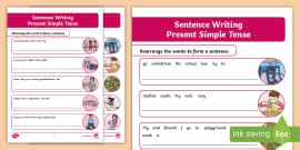 Present Continuous Tense Worksheet KSSR Teacher Made