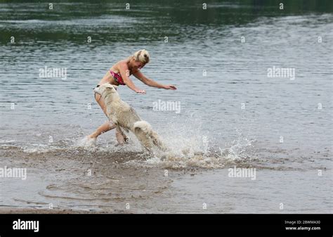 Blondine Im Bikini Fotos Und Bildmaterial In Hoher Aufl Sung Alamy