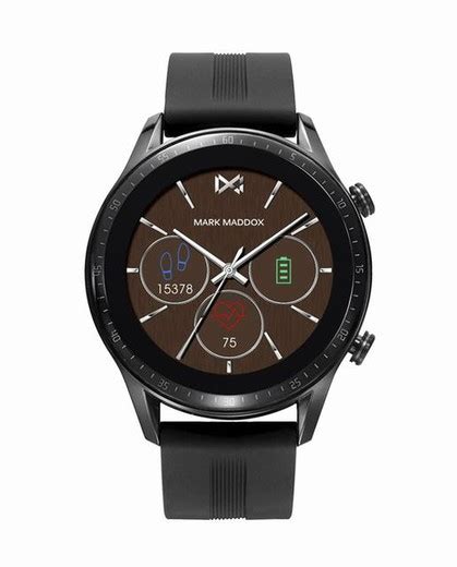 Smartwatch Para Hombre De Viceroy En Acero Ip Negro Y Correa De Regalo