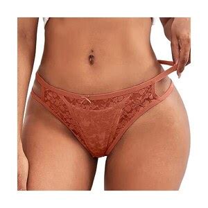 Eauptffy Mutande Sexy Slip Donna Perizoma Hot In Pizzo Premium Traslucido Mutande Intimo Senza
