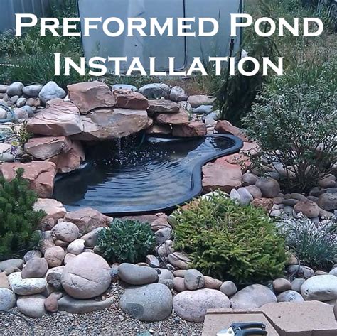 Installing A Preformed Pond – Sunset Nursery