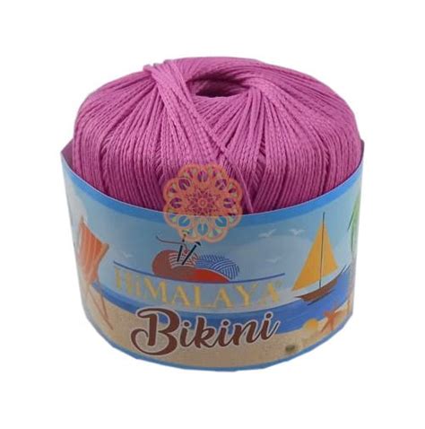 Bikini włóczka na strój kąpielowy 80604 Lilaróż Pasmanteria nieTYLKOszydelko sklep z włóczkami