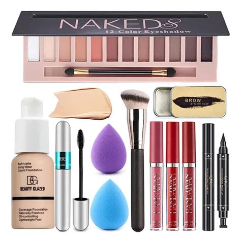 All In One Makeup Kit 12 Colors Naked Eyeshadow Palette Mak Cuotas sin interés