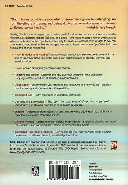 Healing Sex A Mind Body Approach To Healing Sexual Trauma By Staci Haines Paperback Barnes
