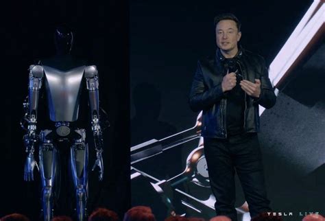 elon musk unveils humanoid optimus robot inews