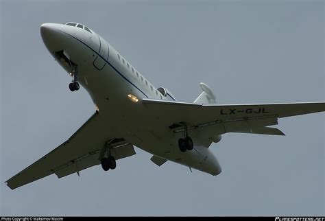 Lx Gjl Global Jet Luxembourg Dassault Falcon C Photo By Maksimov