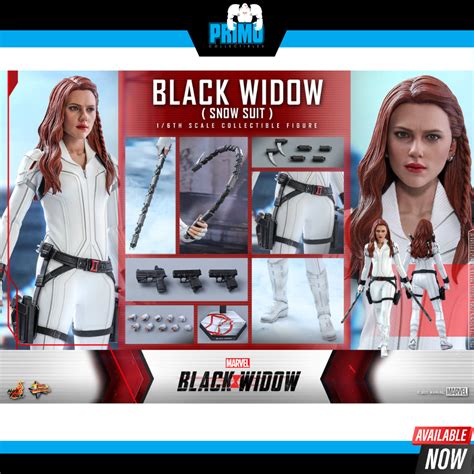 Hot Toys Mms Th Scale Black Widow Snow Suit Collectible Figure Ready Stock Shopee