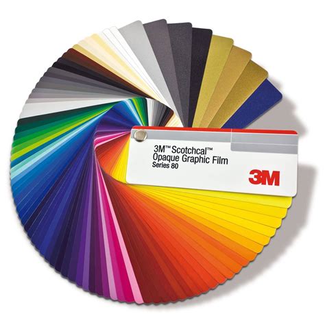 3m Scotchcal Premium Farbfolien 100 Farbfächer