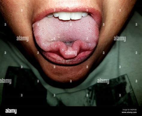 Mature Woman Sticking Out Tongue High Resolution Stock Photography And