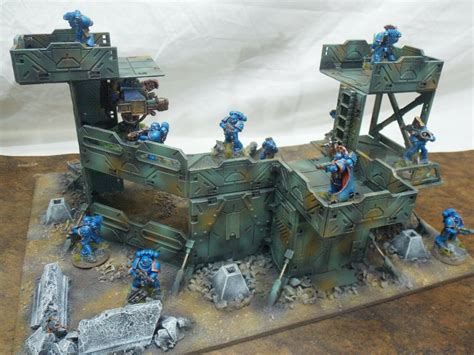 Warhammer 40k Etc Mantic Battlezone Terrain Scenery Ebay