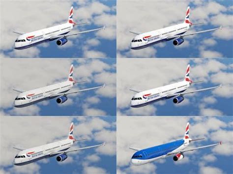 Toliss A321 200 British Airways Pack 8k And 4k Textures Toliss A321