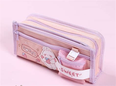 Trousse Crayons Super Scolaire Kawaii Fournitur Grandado