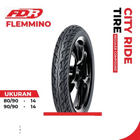 Jual Ban Motor Fdr Flemino Ukuran Ring Tubeless Shopee