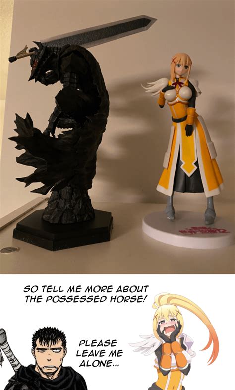 I got Darkness a new roommate. : r/goodanimemes