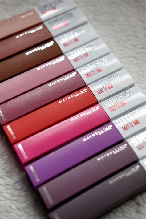 Maybelline Super Stay Matte Ink Review And Swatches Gretas Junkyard