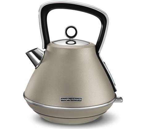 Morphy Richards Evoke Premium Traditional Kettle Platinum Kettle