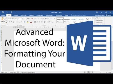 Advanced Microsoft Word - Formatting Your Document | Empower Youth