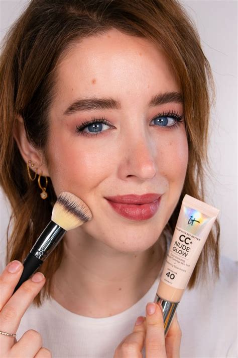 IT Cosmetics CC Nude Glow LSF 40 Review Tragebilder Carina Teresa Beauty Blog