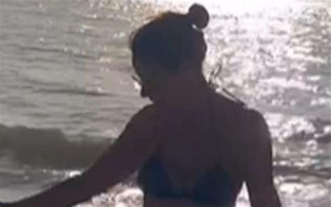 Emma Doesn T Want You To Quit Your Day Dream In Sultry Black Bikini Video Drop