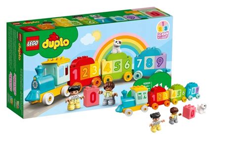 LEGO DUPLO POCIĄG Z CYFERKAMI 10954 KLOCKI DLA DZIECI PIERWSZY ZESTAW ...
