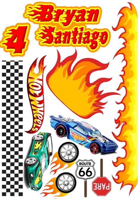 Topo Bolo Hot Wheels Hot Wheels Birthday Hot Wheels Cool Birthday Cakes