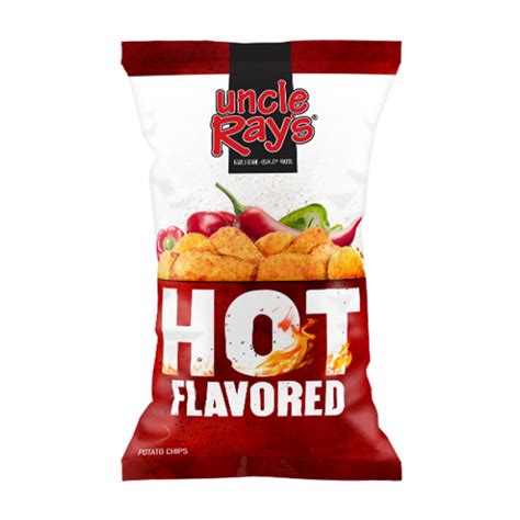 Uncle Ray S Hot Potato Chips Oz G