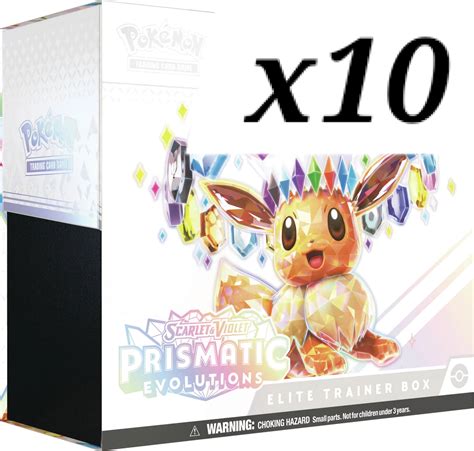Prismatic Evolutions Elite Trainer Box - SV: Prismatic Evolutions ...