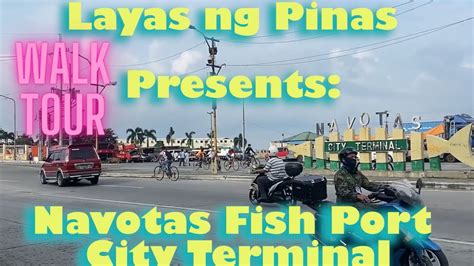 Navotas City Fish Port Walk Tour Hd Youtube