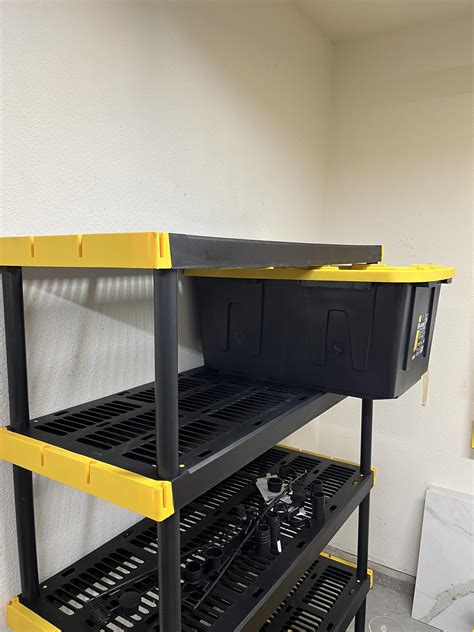 Is It Safe For These 27 Gallon Totes To Stick Out Like This When