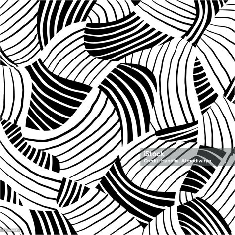 simple abstract  art design hand drawing illustration stock